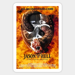 Friday the 13th - Jason Goes to Hell: The Final Friday Sticker